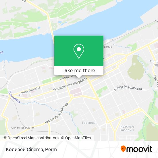 Колизей Cinema map