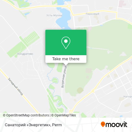 Санаторий «Энергетик» map