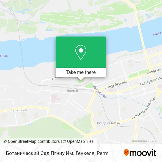 Ботанический Сад Пгниу Им. Генкеля map