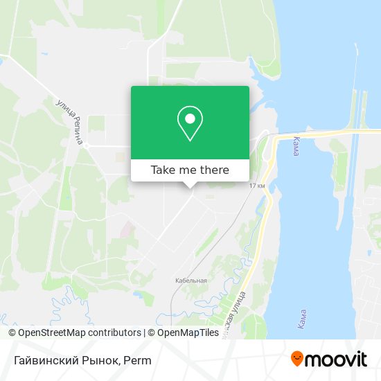 Гайвинский Рынок map