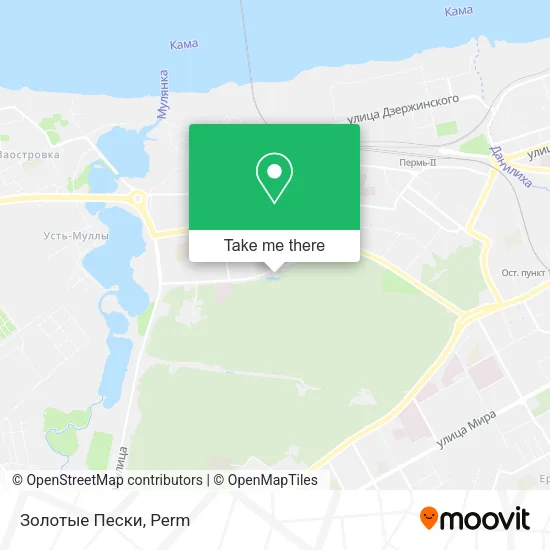 Золотые Пески map