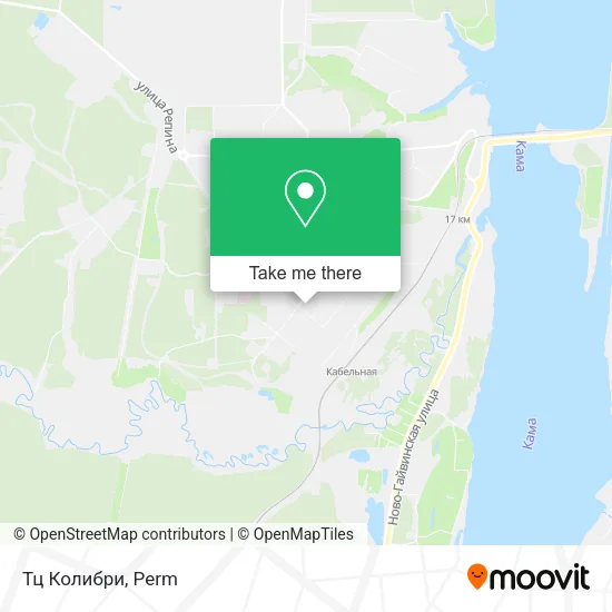 Тц Колибри map