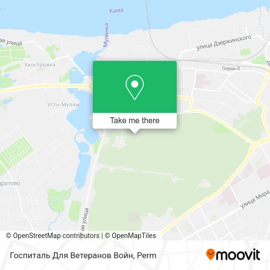 Госпиталь Для Ветеранов Войн map