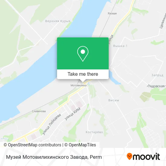 Музей Мотовилихинского Завода map