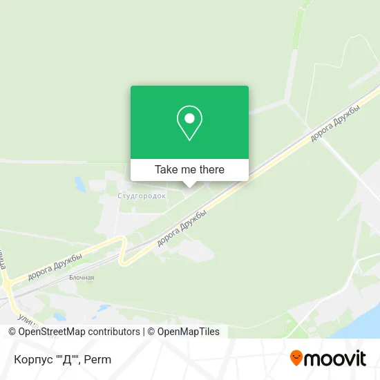 Корпус ""Д"" map