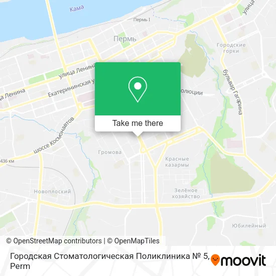 Городская Стоматологическая Поликлиника № 5 map