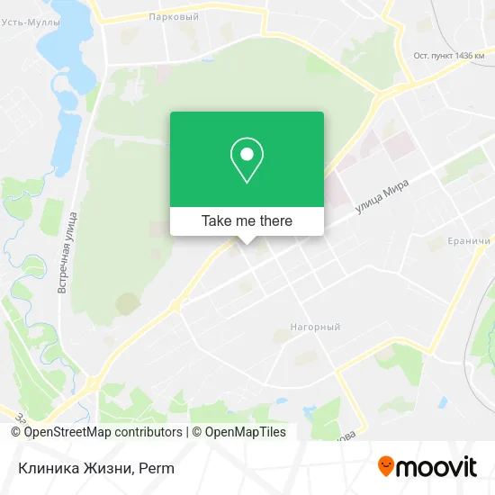 Клиника Жизни map