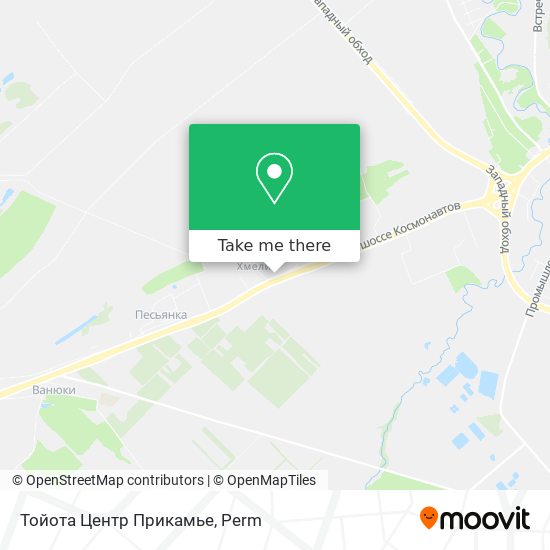 Тойота Центр Прикамье map