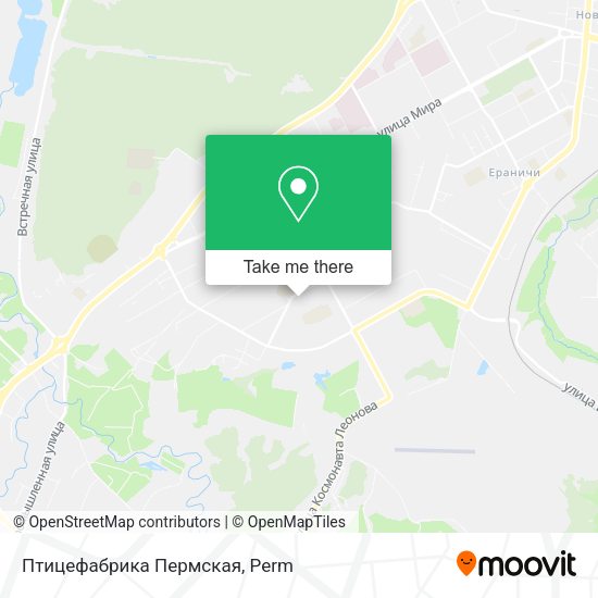 Птицефабрика Пермская map