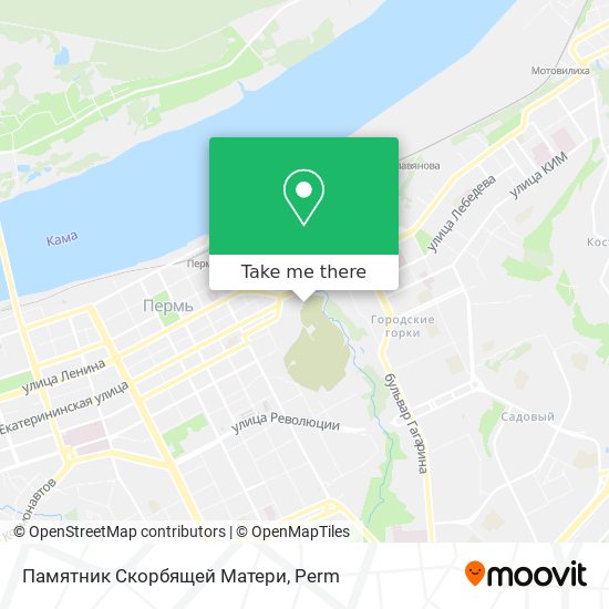 Памятник Скорбящей Матери map