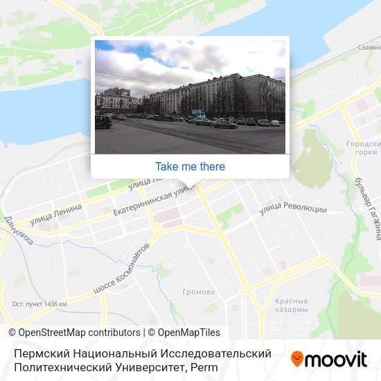 Пермский Национальный Исследовательский Политехнический Университет map
