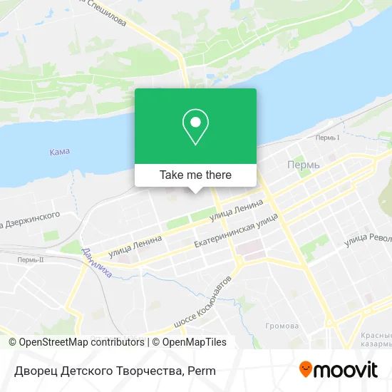 Дворец Детского Творчества map