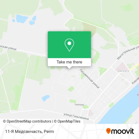 11-Я Медсанчасть map