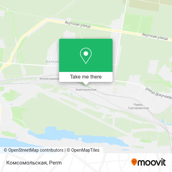 Комсомольская map