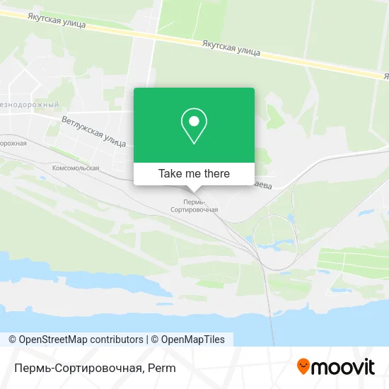 Пермь-Сортировочная map