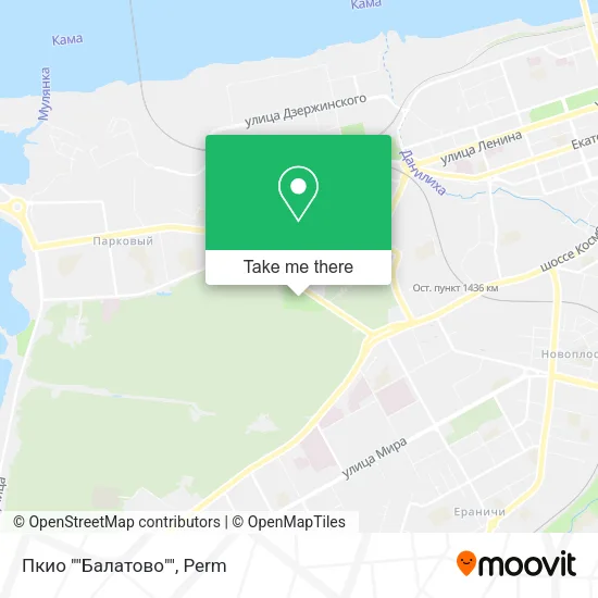 Пкио ""Балатово"" map