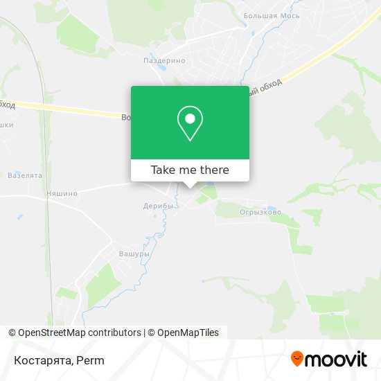 Костарята map