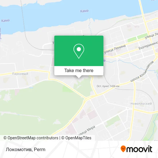 Локомотив map