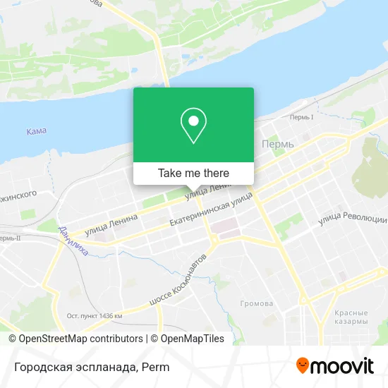 Городская эспланада map
