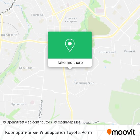 Корпоративный Университет Toyota map