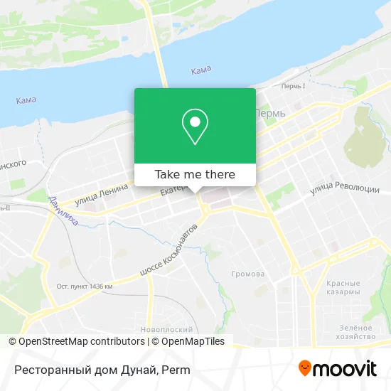 Ресторанный дом  Дунай map