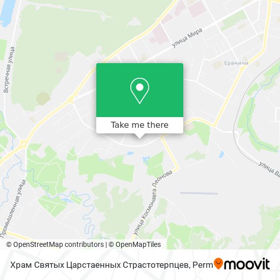 Храм Святых Царстаенных Страстотерпцев map