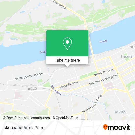 Форвард Авто map