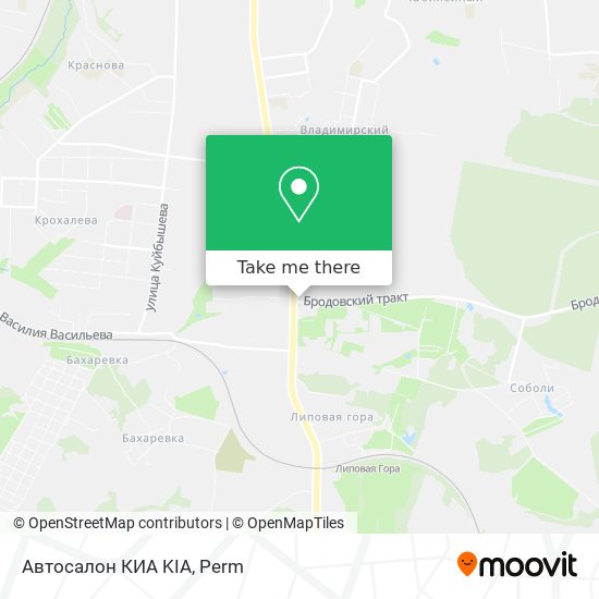 Автосалон КИА KIA map