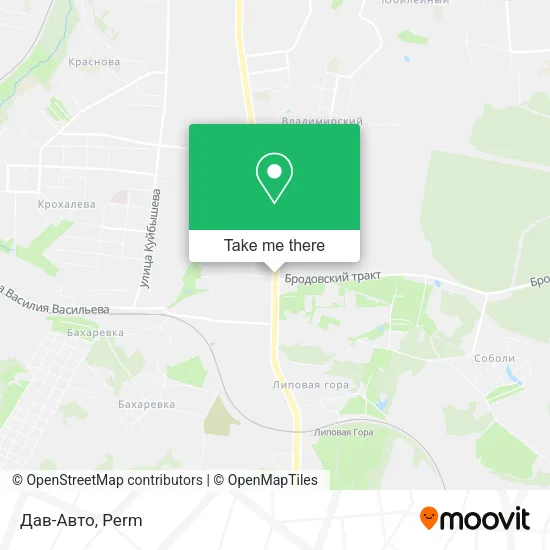 Дав-Авто map