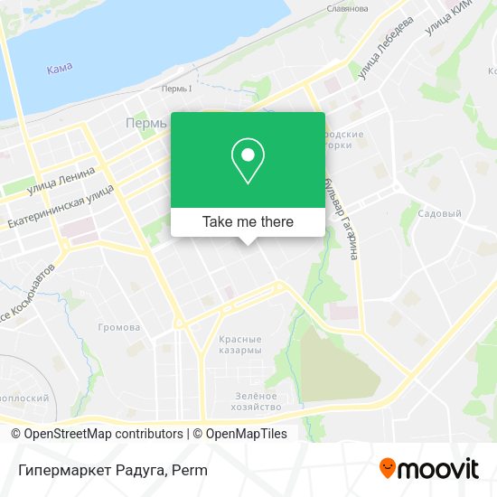 Гипермаркет Радуга map