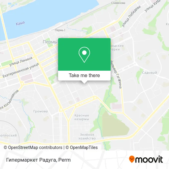 Гипермаркет Радуга map