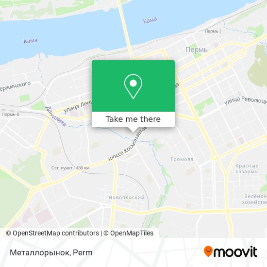 Металлорынок map