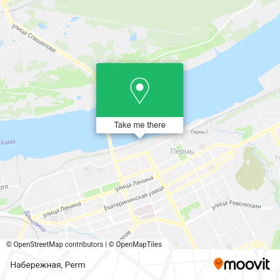 Набережная map