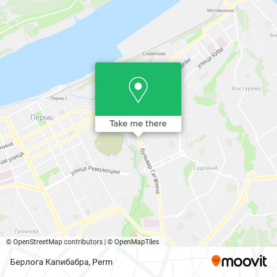 Берлога Капибабра map