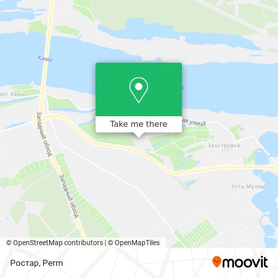 Ростар map