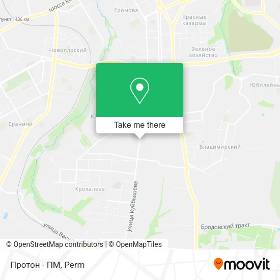 Протон - ПМ map