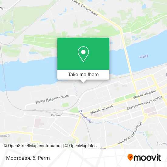 Мостовая, 6 map
