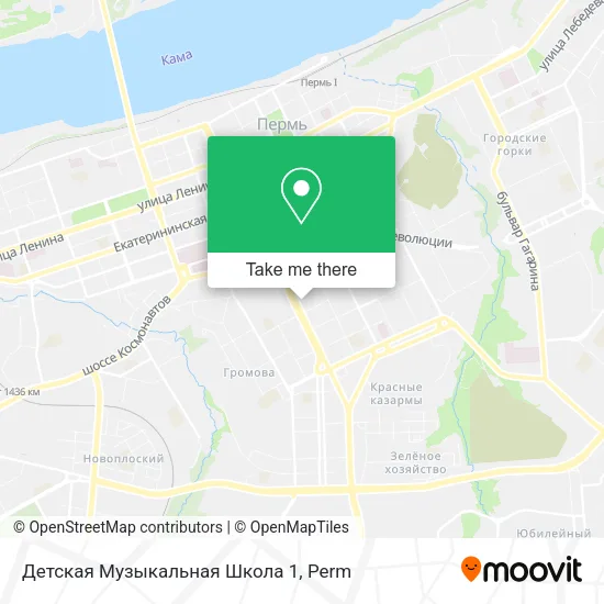 Детская Музыкальная Школа 1 map