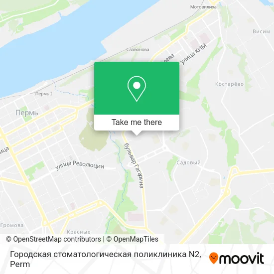 Городская стоматологическая поликлиника N2 map