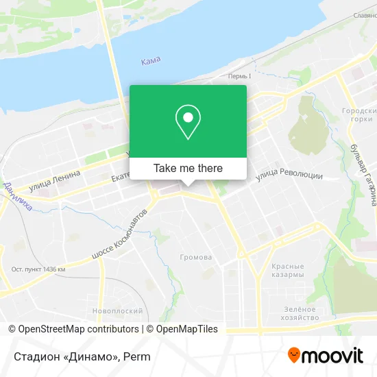 Стадион «Динамо» map