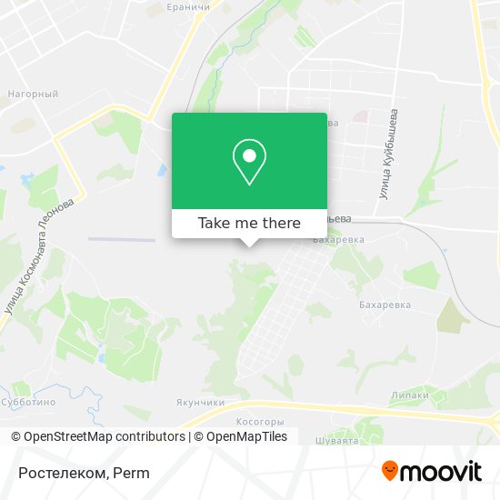 Ростелеком map