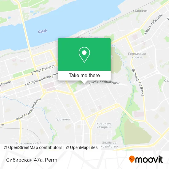 Сибирская 47а map