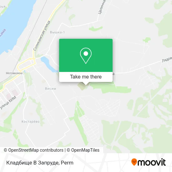 Кладбище В Запруде map