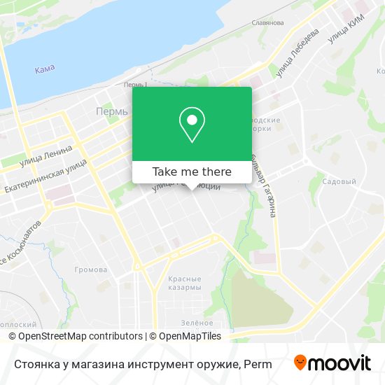 Стоянка у магазина инструмент оружие map
