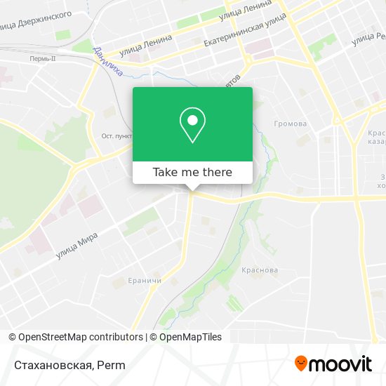 Стахановская map
