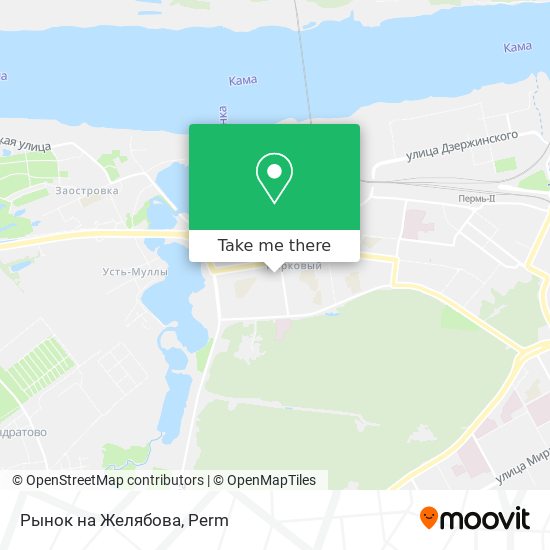 Рынок на Желябова map