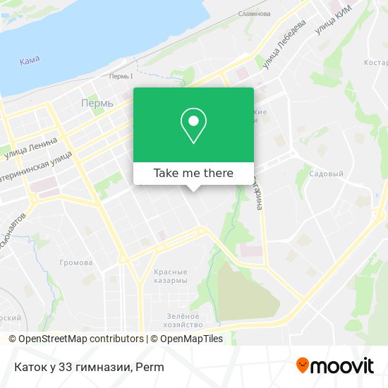 Каток у 33 гимназии map