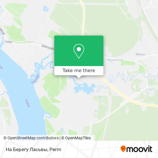 На Берегу Ласьвы map