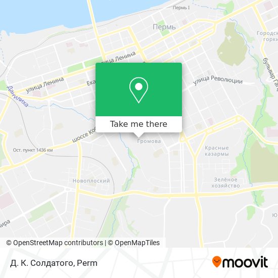 Д. К. Солдатого map