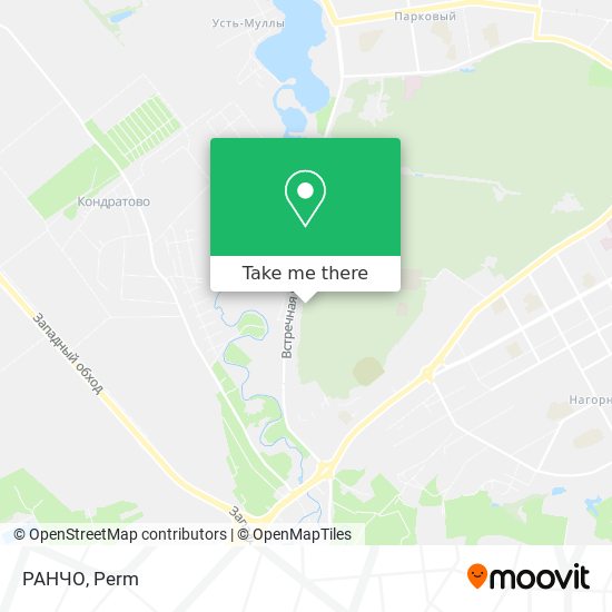 РАНЧО map